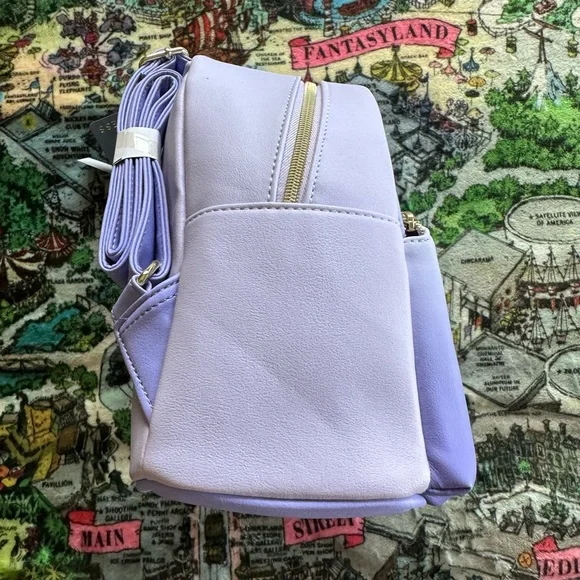 Loungefly Disney Tangled Chibi Rapunzel Mini Backpack Retired NWT 076 - Picture 4 of 14